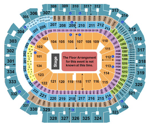 American Airlines Center Diljit Dosanjh Seating Chart